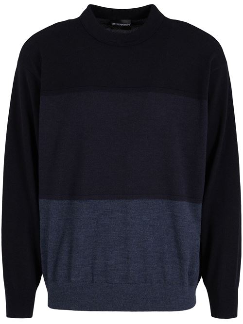 Maglione con design color-block Emporio Armani | 6D1MXM 1MKBZ.F915